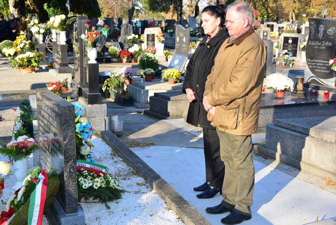 Megemlékezés 2015. november 2. Szenttamás, képek